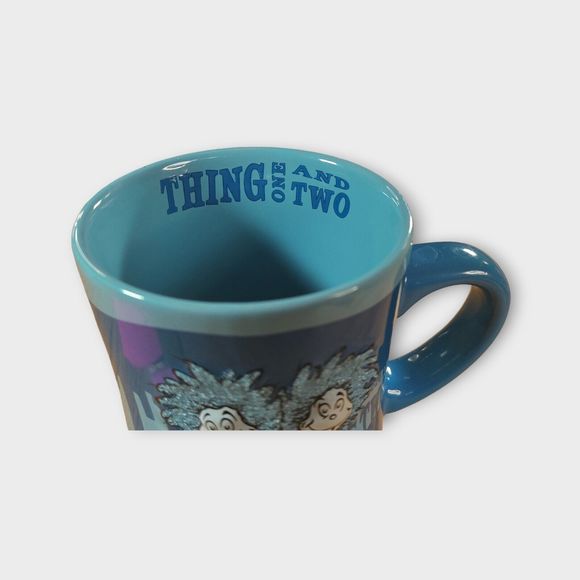 Dr Seuss Thing One And Two Universals Islands Of Adventure Blue 3D Coffee Mug - Picture 7 of 9